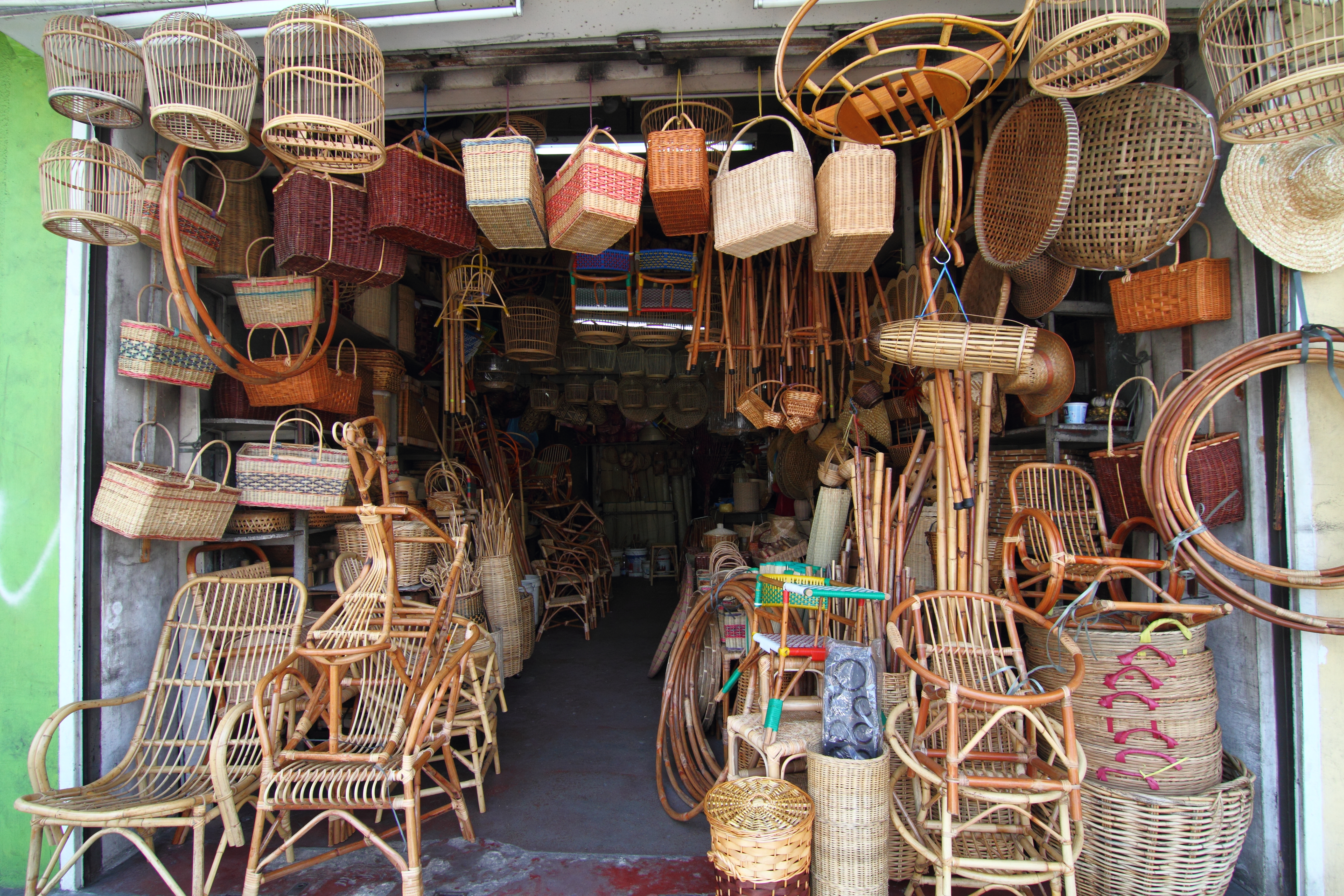 Sim Buck Teik, Rattan Weaver