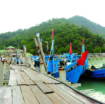 Batu Maung Fishing Village