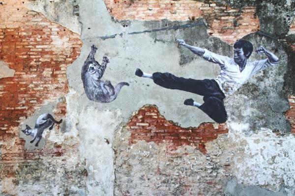 The Real Bruce Lee Would Never Do This (Marking George Town)