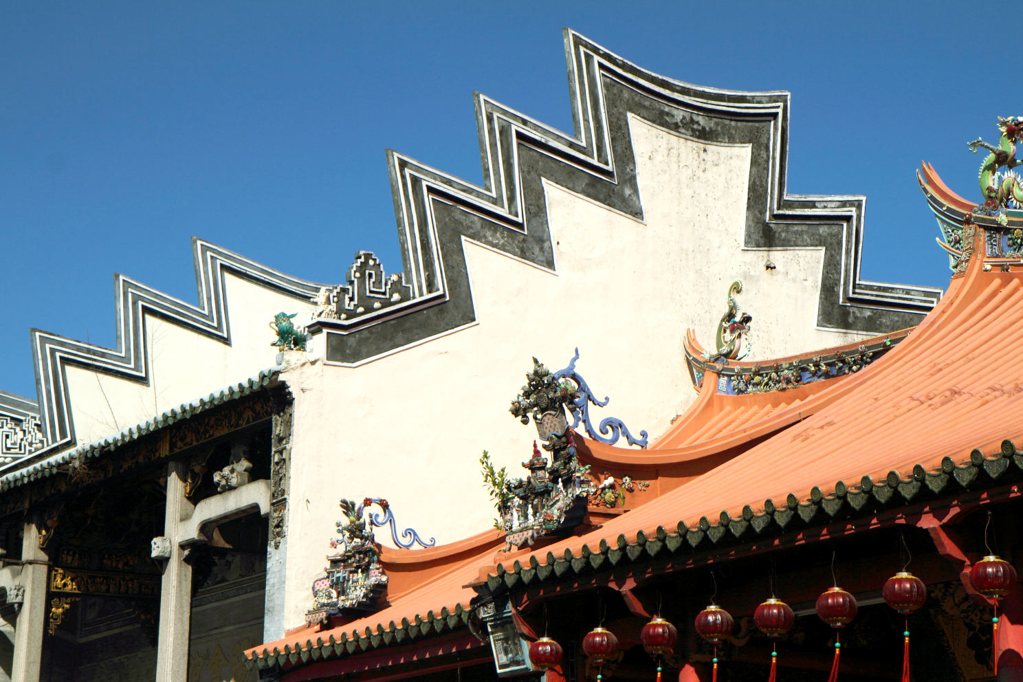 Ensemble of Chinese Temples Chong San Wooi Koon