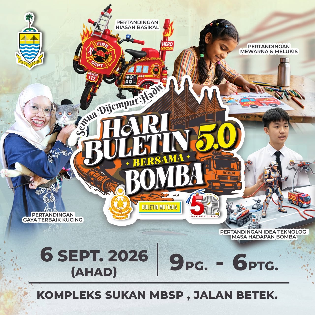Hari Buletin 5.0 Bersama Bomba