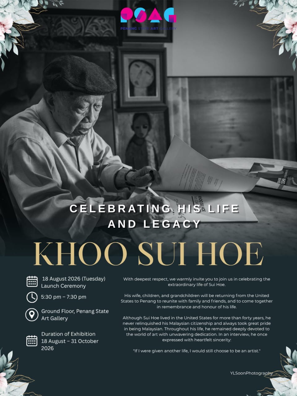 Celebrating His Life and Legacy: Khoo Sui Hoe
