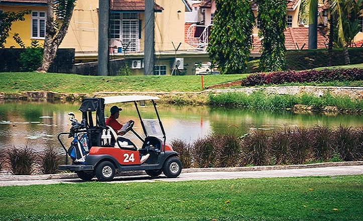 GOLFING