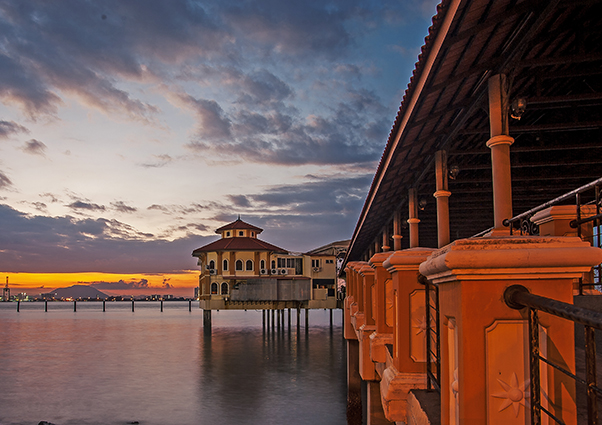 Image result for swettenham pier at sunset